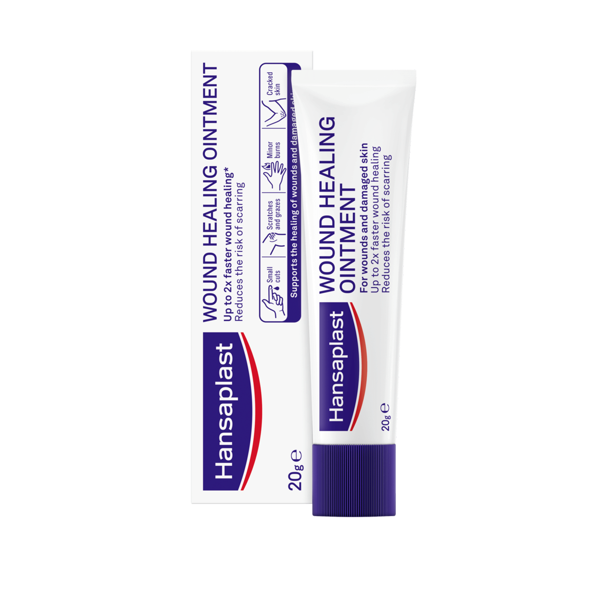 Pomada Cicatrizante 20g para Feridas Abertas | Hansaplast